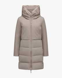 Duno Damen Daunenmantel Beige Damen-Jacken Von DUNO In Natur Lyst DE