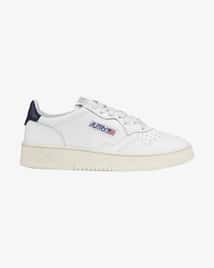 【AUTRY / オートリー】MEDALIST LOW 37 Autry Medalist Low Bicolor Sneakers In White And Blue Leather