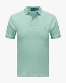 Tシャツ・カットソー Ralph Lauren SS25 Slim-fit pique polo shirt (710536856 447) Polo Ralph Lauren Cotton-Piqué Custom Slim Fit Polo Shirt
