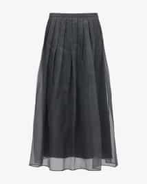 Brunello Cucinelli Silk skirt | LODENFREY