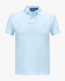 【送料&関税込】Polo Ralph Lauren Custom Slim Fit Polo Shirt Polo Ralph Lauren Men's Custom Slim Fit Polo Shirt, Black, L