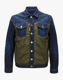 関税送料込♪DSQUARED2/Wash Boyfriend Jeans Jacket Summer Lovers Medium Wash Maxi Jean Jacket