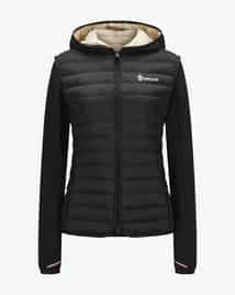 【関税＆送料込み】Moncler Ige Quilted Jacket Black Ige Hooded Short Down Jacket - Short Down Jackets for