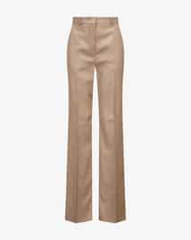 Max Mara Studio Eziana trousers in virgin wool and linen