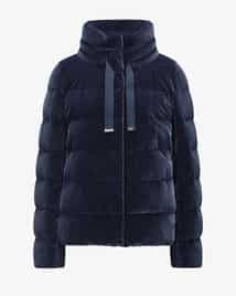 JHM Herno ネイビー ジャケット　40 SALE】HERNO（ヘルノ）ウールリヨセルライトフランネルパデッド