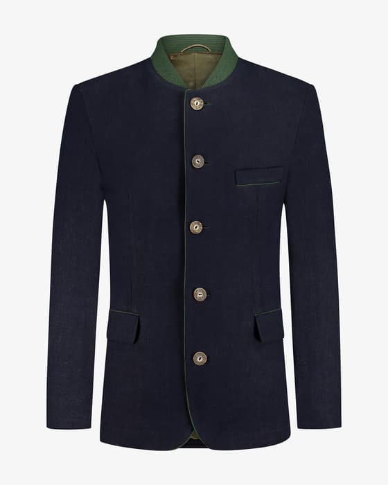 Habsburg Johann Karl traditional linen jacket at LODENFREY
