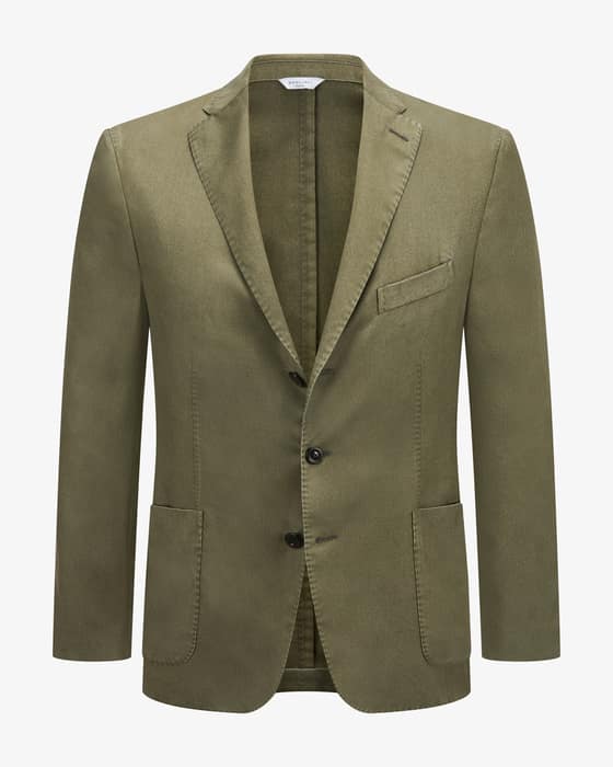 Sakko aus Cashmere und Seide