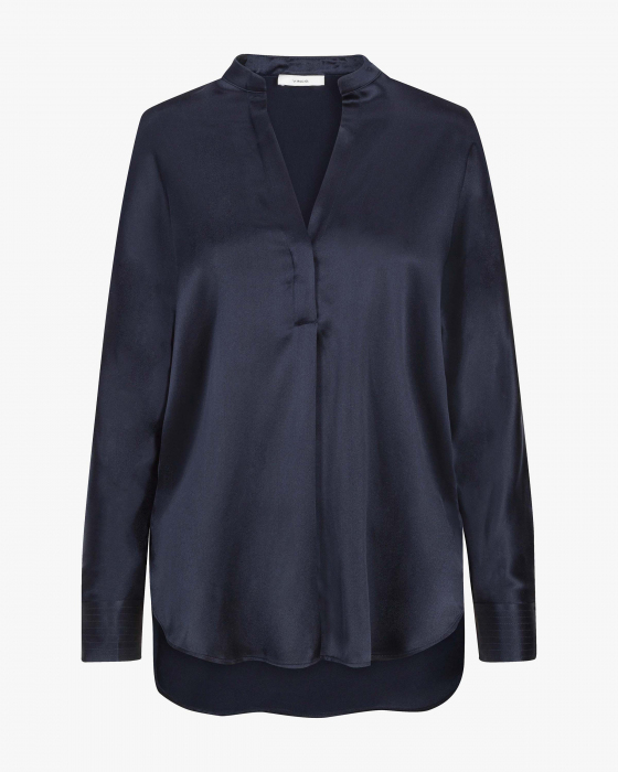 Seidenbluse Oversize Fit 