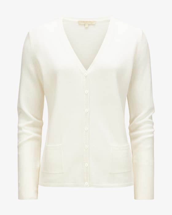 Cashmere-Strickjacke