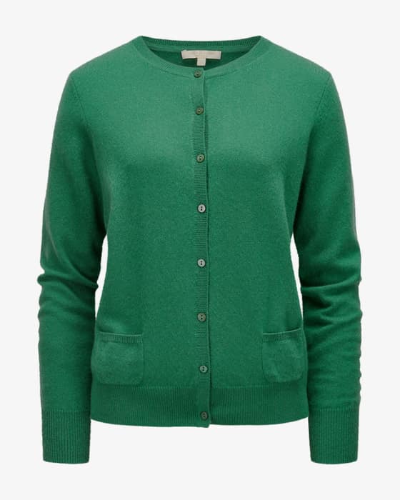 Cashmere-Strickjacke