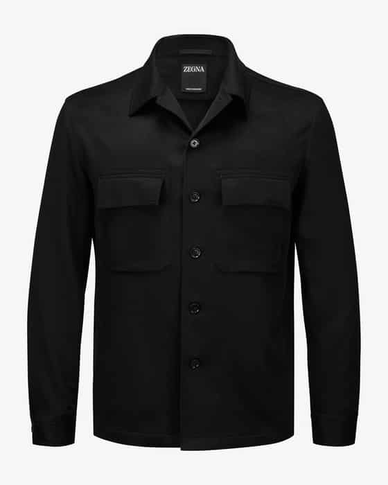 Oasi cashmere shirt jacket