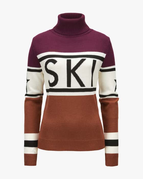 Rollkragenpullover aus Merinowolle