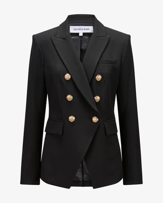 Miller Dickey Doppelreiher-Blazer aus Baumwoll-Mix