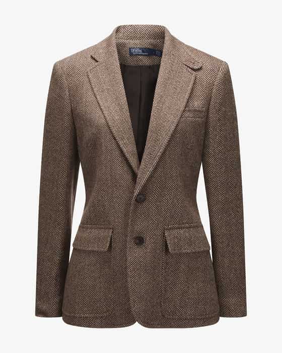 Blazer aus Leinen-Mix