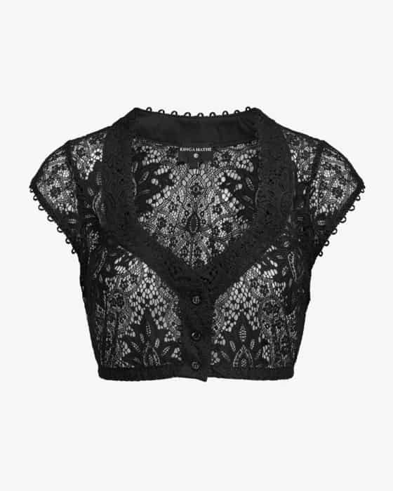 Samantha dirndl blouse semi-transparent