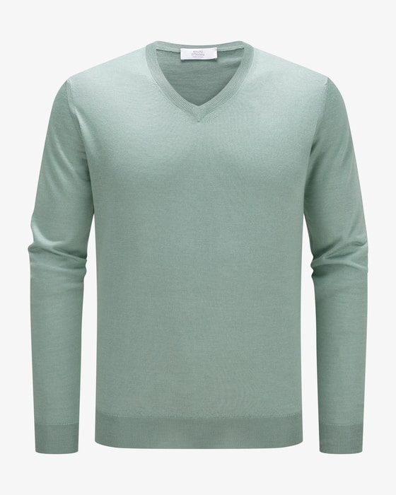 Cashmere and silk sweater