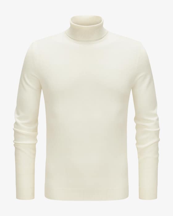 Cashmere turtleneck sweater