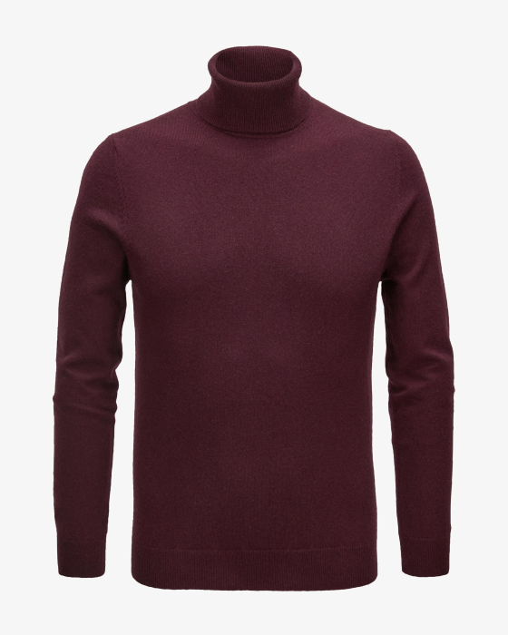 Cashmere turtleneck sweater