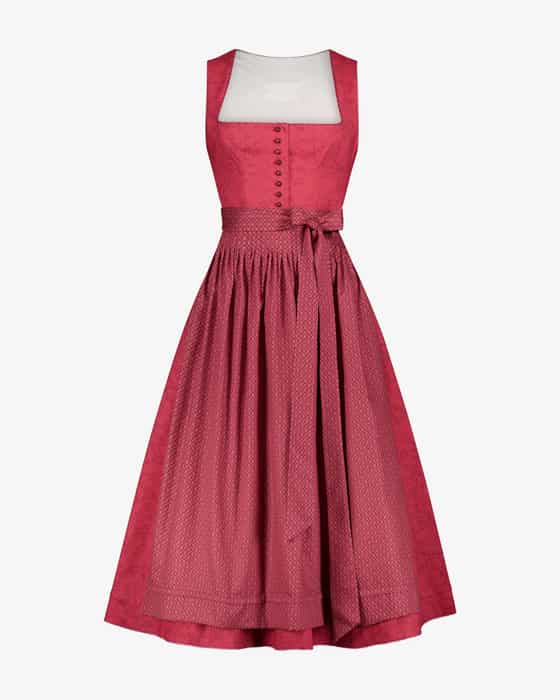 Dirndl lang mit Schürze