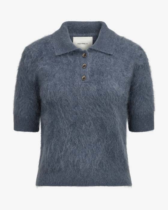 Carolyn cashmere knit shirt