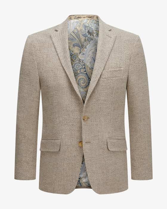 【送料&関税込】Etro Mixed Wool Waist Coat ME&SLEEVE Men's Luxury Metallic Yarn Fabric Floral Waistcoat