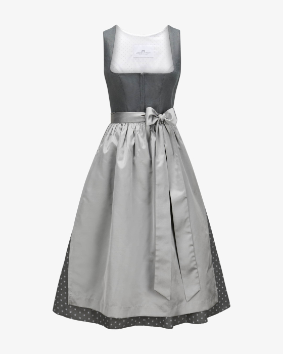Midi-Dirndl mit Schürze 