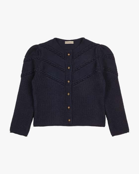 Olivia Trachten-Strickjacke 