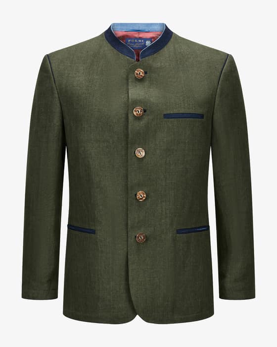 Trachtenjanker Preston aus Leinen