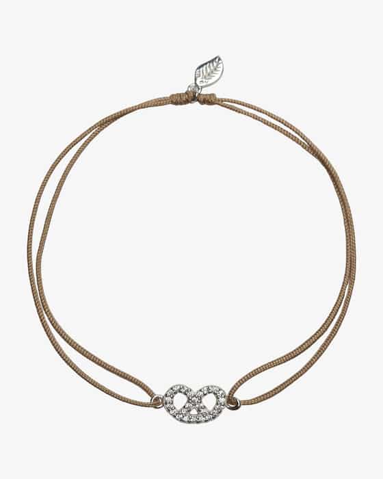 Brezn Zirkoni Glücksbändchen