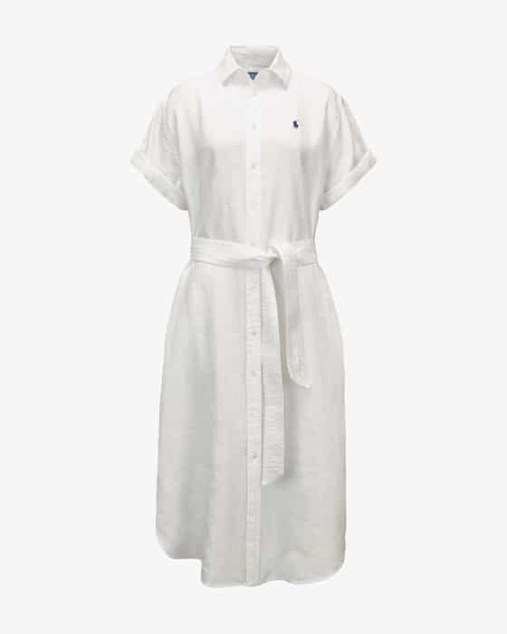 Polo Ralph Lauren Leinen-Hemdblusenkleid  bei LODENFREY