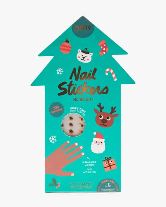 Weihnachtliche Nagelsticker