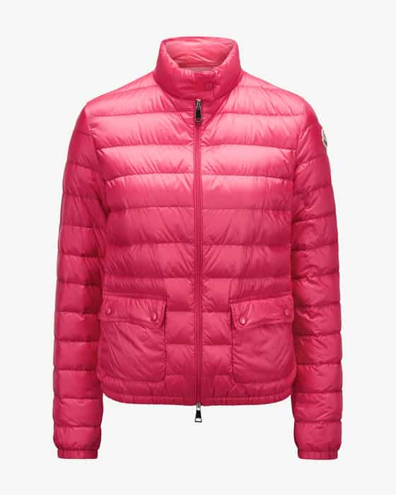 MONCLER　LONGUE SAISON ピンク Moncler Pink Longue Saison Down Lans Jacket Moncler