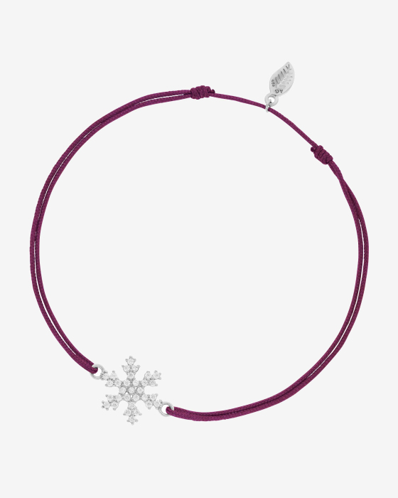 Snowflake Glücksbändchen 