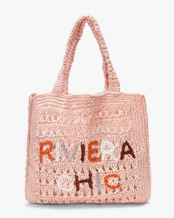Ibiza Raffia Henkeltasche
