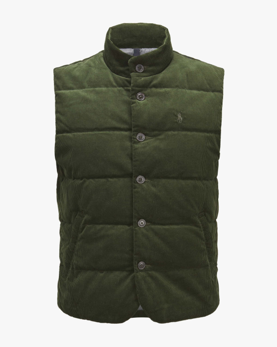 Cord-Daunenweste