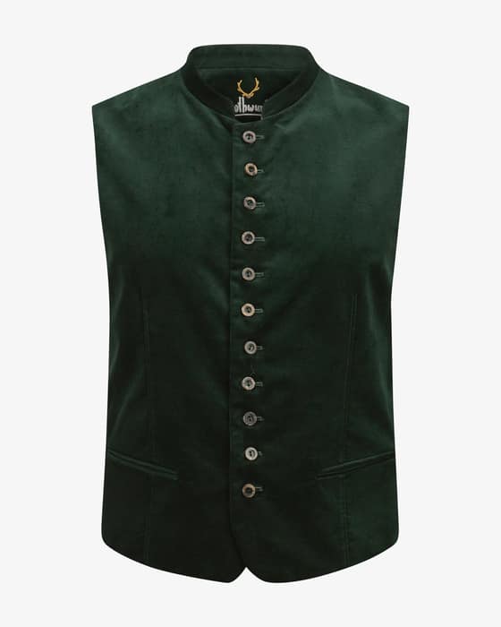 Samt-Trachtenweste 