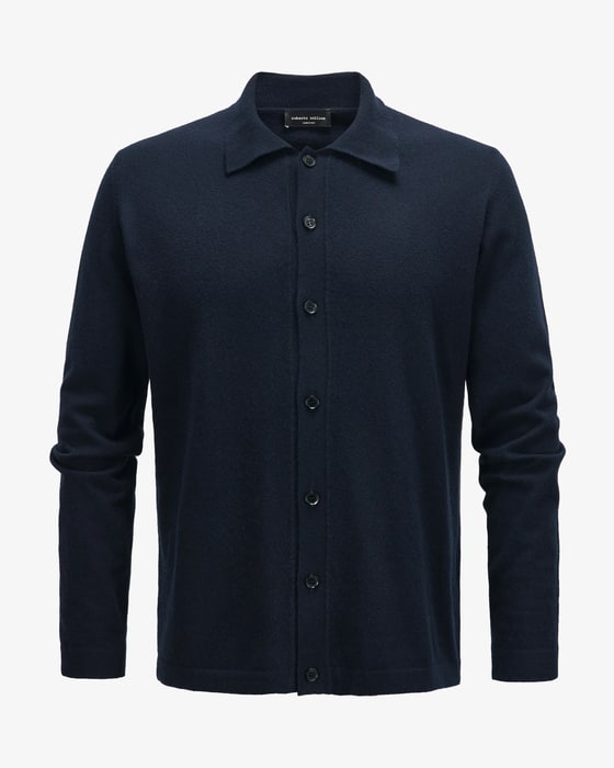 Strickjacke aus Merinowolle und Cashmere 