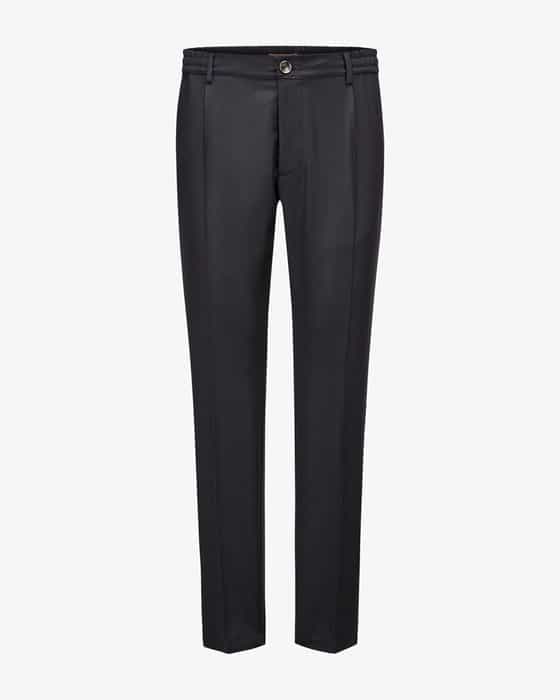 Mitte Hose aus Schurwolle und Cashmere 