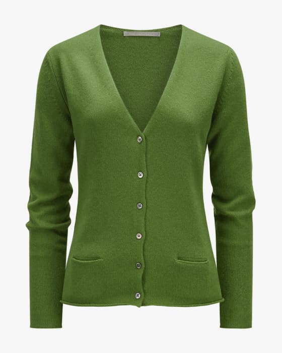 Cashmere-Strickjacke