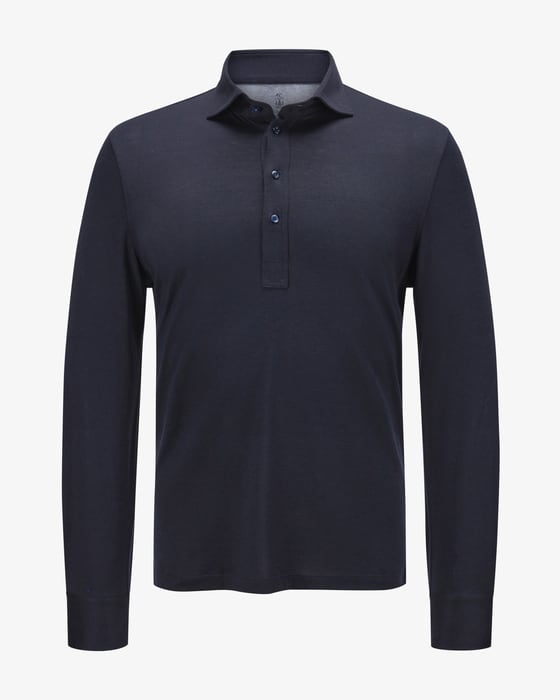 Langarm-Polo