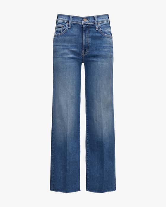 Mid Rise Rambler Zip Ankle Fray Jeans