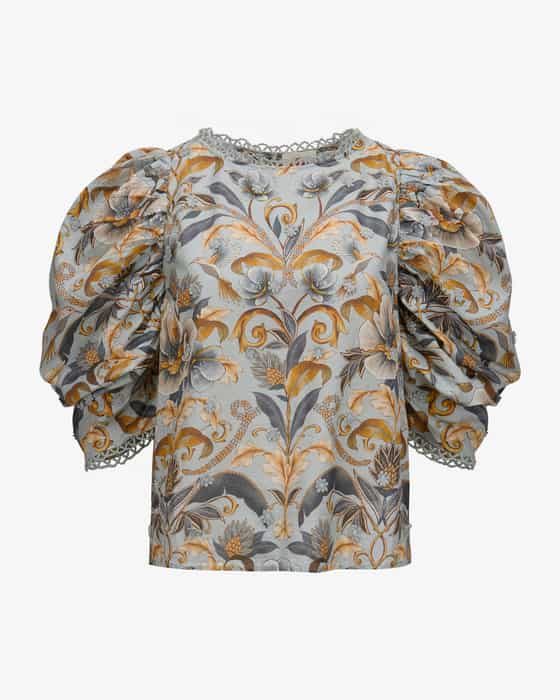 Snake Garden Bluse