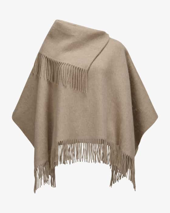 Turtma wool poncho