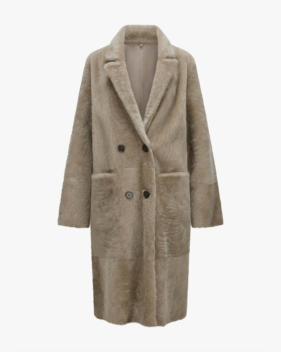 Golier Schaffellmantel