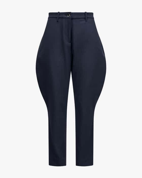 Anais Leather Jodhpurs 7/8-Hose aus Woll-Mix