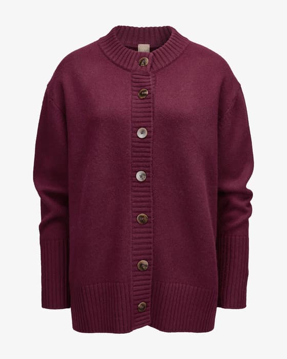 Cashmere-Strickjacke