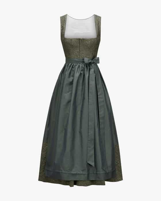 Dirndl lang mit Schürze