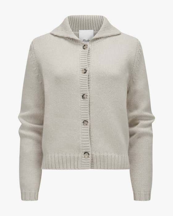 Cashmere-Strickjacke