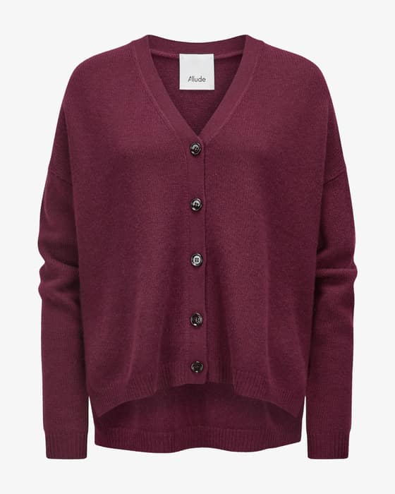 Cashmere-Strickjacke