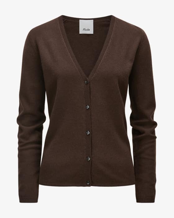 Cashmere-Strickjacke 
